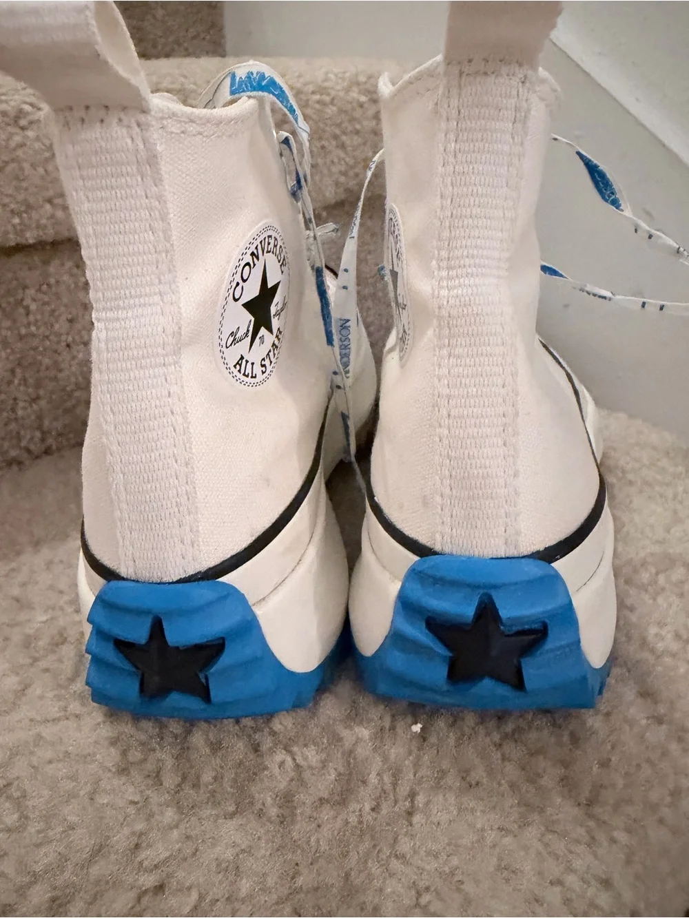 Converse chunky platform